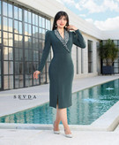 تونیک دخترونه مجلسی سنگدوزی شده (آلیس)