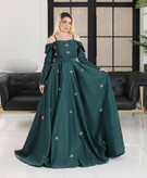 پیراهن مجلسی زنانه سنگ دوزی شده ( آتریسا)
