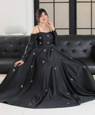 پیراهن مجلسی زنانه سنگ دوزی شده ( آتریسا)