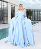 پیراهن مجلسی زنانه سنگ دوزی شده ( آتریسا)