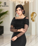 ماکسی مجلسی زنانه (مدل آنجلا)قواصی گرم بالا و جسیمکو
