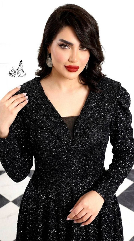 لباس مجلسی زنانه مزونی و خاص گیپور دانتل و سنگدوزی (سایه)